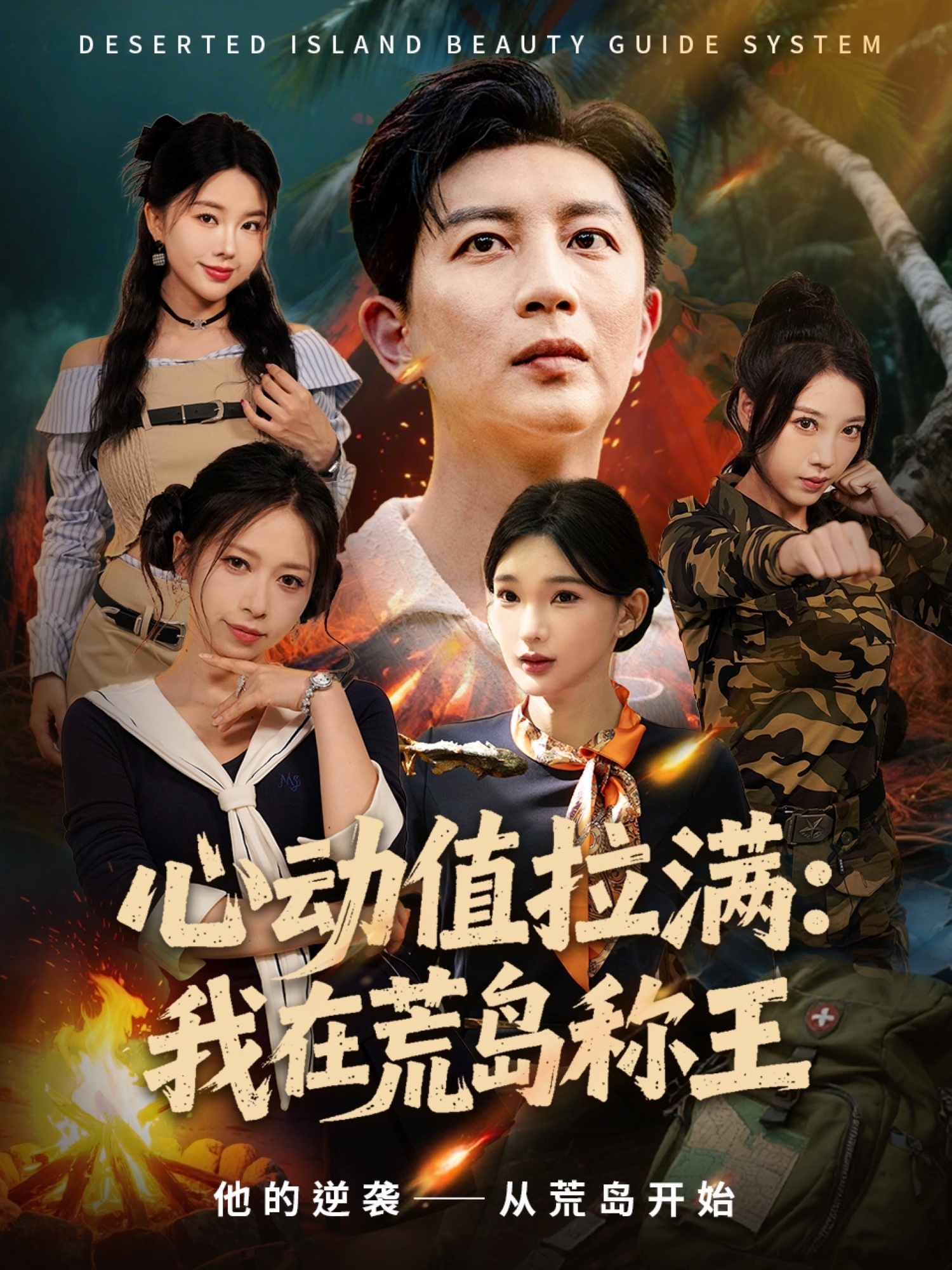 心动值拉满，我在荒岛称王 第01集